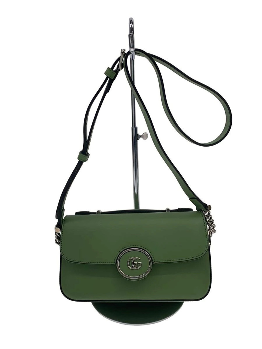 Gucci Handbag Double G Leather Green
